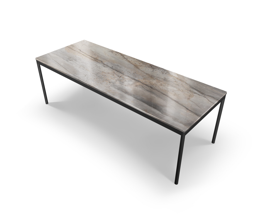 Silver Roots marmer - Eettafel Viviana