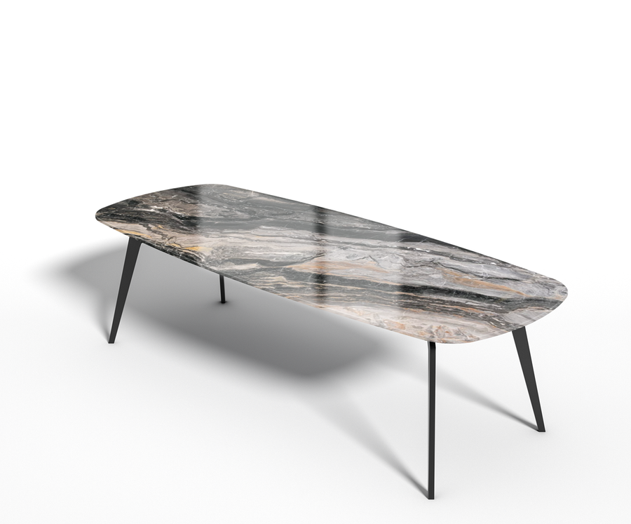 Arabescato Orobico marmer - Eettafel Celio