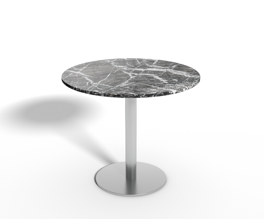 Grigio Carnico marmer - eettafel rond