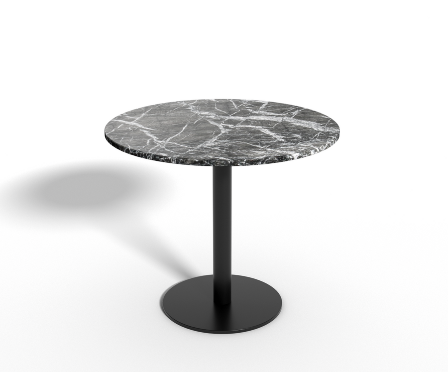 Grigio Carnico marmer - eettafel rond