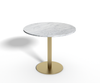 Bianco Carrara marmer - eettafel rond