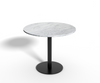 Bianco Carrara marmer - eettafel rond