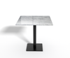 Bianco Carrara marmer - eettafel vierkant klein