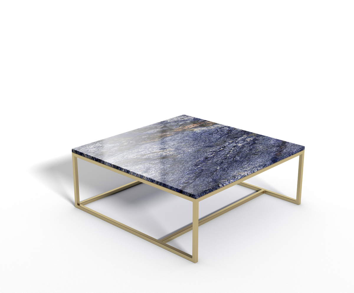 Azul Bahia graniet - salontafel vierkant