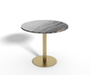 Silver Brown Wave marmer - eettafel rond