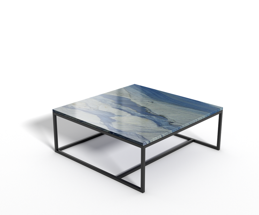 Azul Macaubas graniet - salontafel vierkant