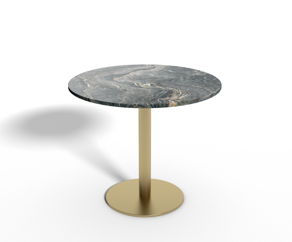 Explosion Blue graniet - eettafel rond