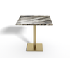 Sequoia Brown marmer - eettafel vierkant klein