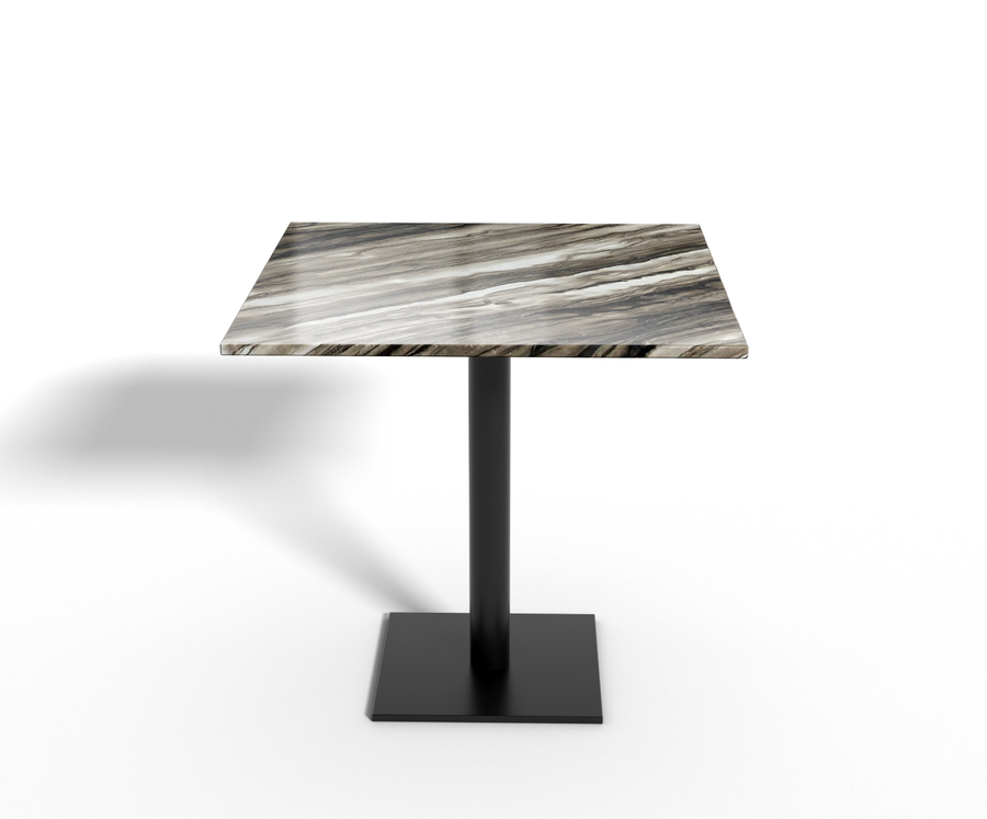 Sequoia Brown marmer - eettafel vierkant klein