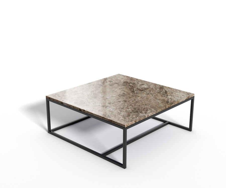Cedarstone Monaco Brown marmer - salontafel vierkant