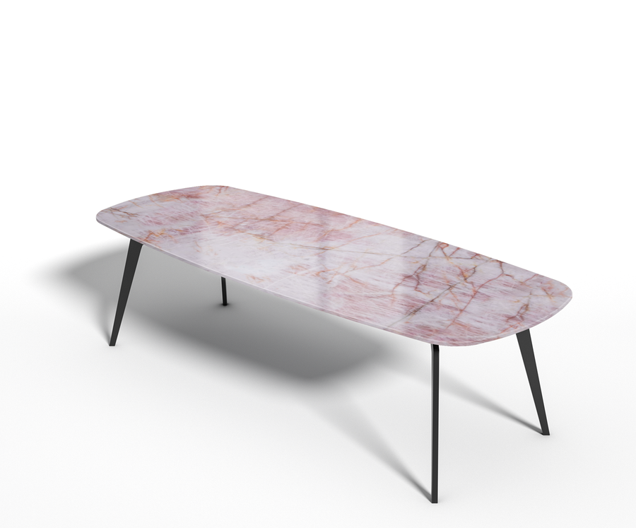 Cristallo Rosa graniet - Eettafel Celio