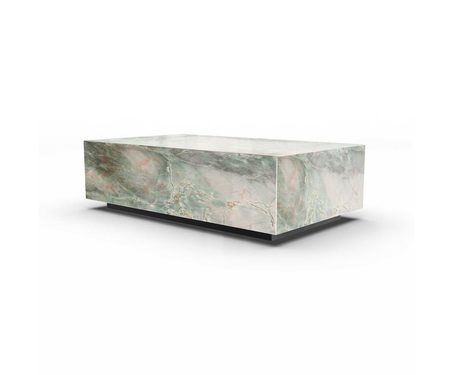 Aquamix kwartsiet - Salontafel blok - 120 x 60 x 35