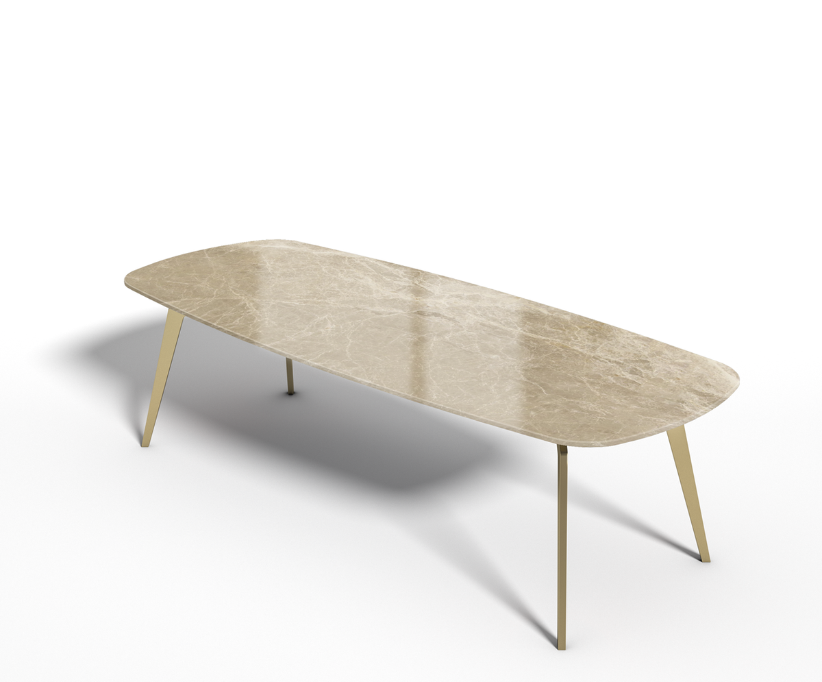 Cedarstone Monaco Brown marmer - Eettafel Celio