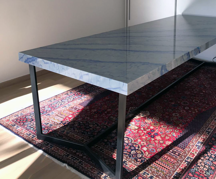 Azul Macaubas graniet - Eettafel Celio