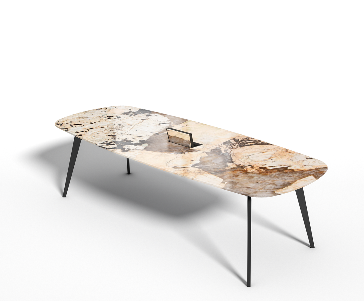Patagonia kwartsiet - Vergadertafel