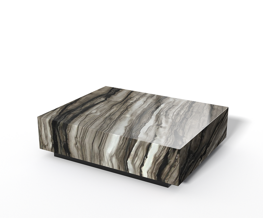Sequoia Brown marble table