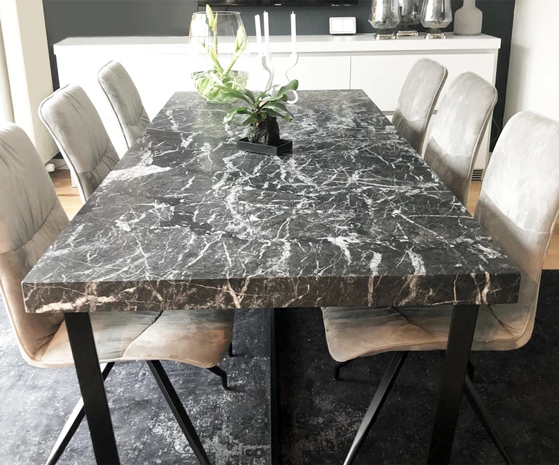 Grigio Carnico marmer - Salontafel blok